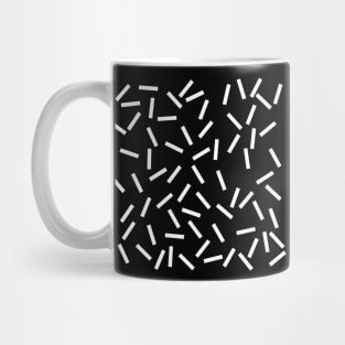 Sprinkles Black Mug